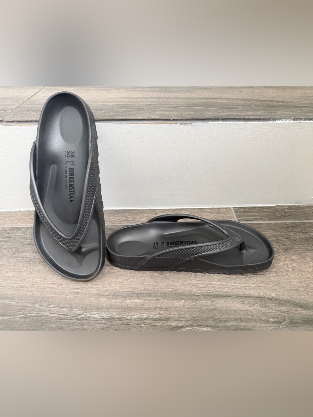 Birkenstock Women’s Gray EVA Thong Flip-Flops